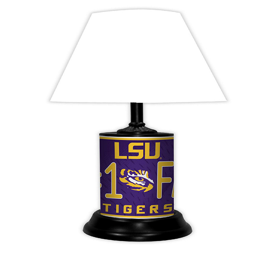 NCAA Desk Lamp LSU Tigers Image