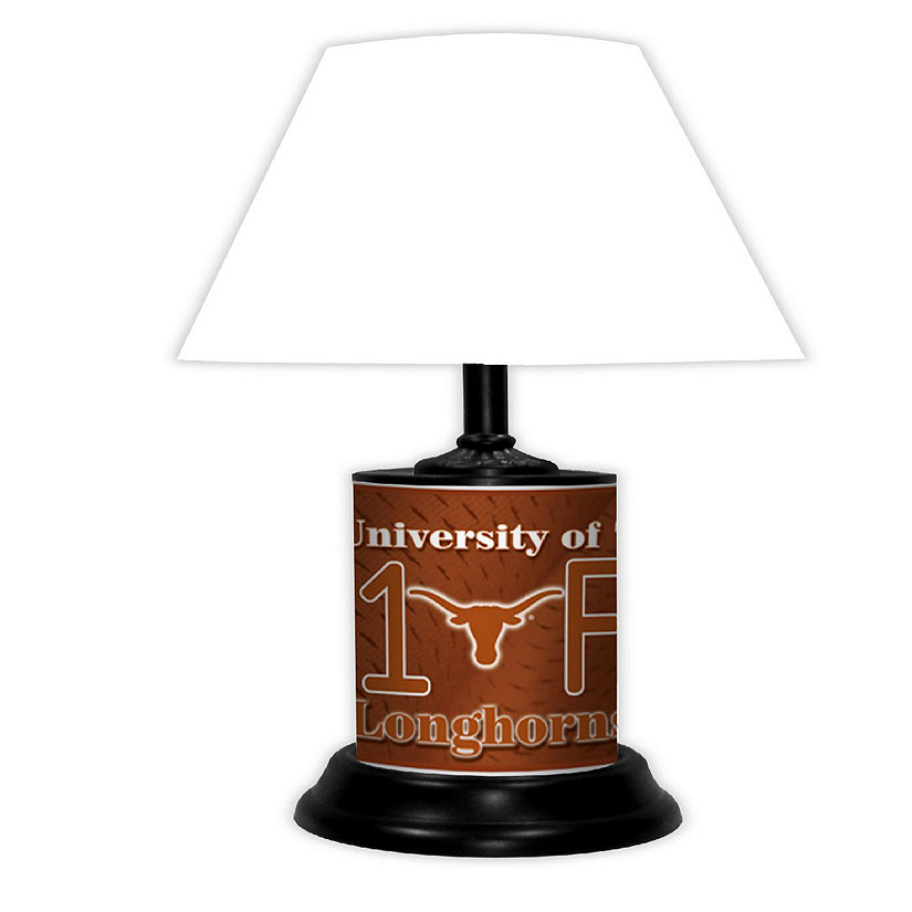 NCAA Desk Lamp Texas Longhorns Image