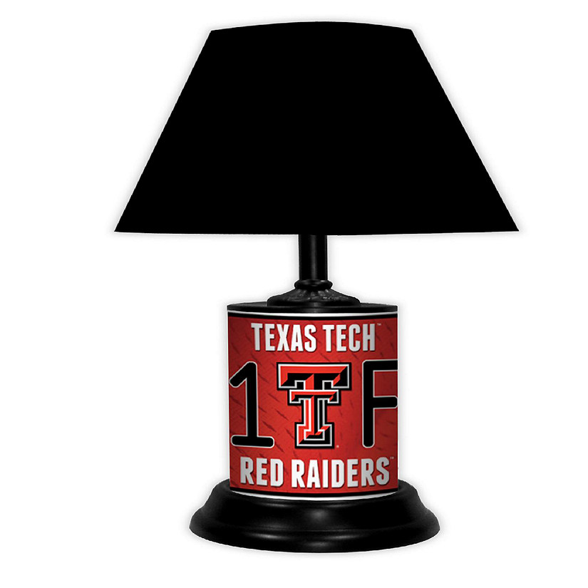 NCAA Desk Lamp Texas Tech Red Raiders Image