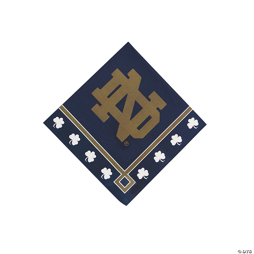 NCAA&#8482; Notre Dame Beverage Napkins Image