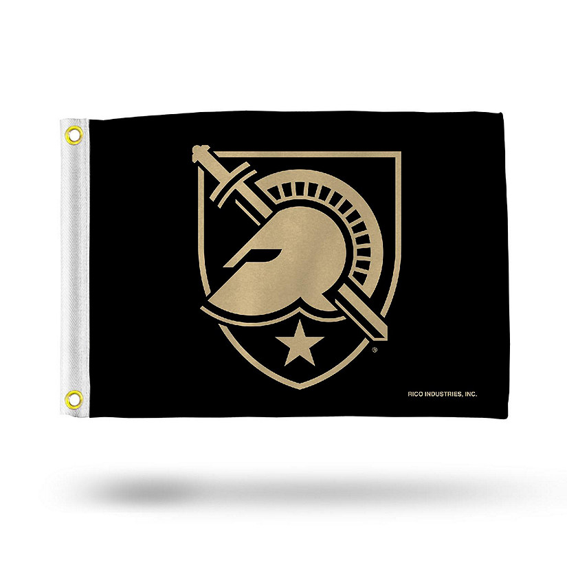 NCAA Rico Industries Army West Point Black Knights 12" x 18" Flag - Double Sided - Great for Boat/Golf Cart/Home Image
