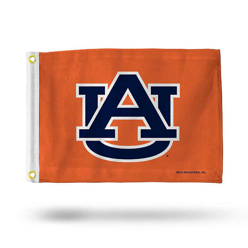 NCAA Rico Industries Auburn Tigers 12" x 18" Flag - Double Sided - Great for Boat/Golf Cart/Home Image