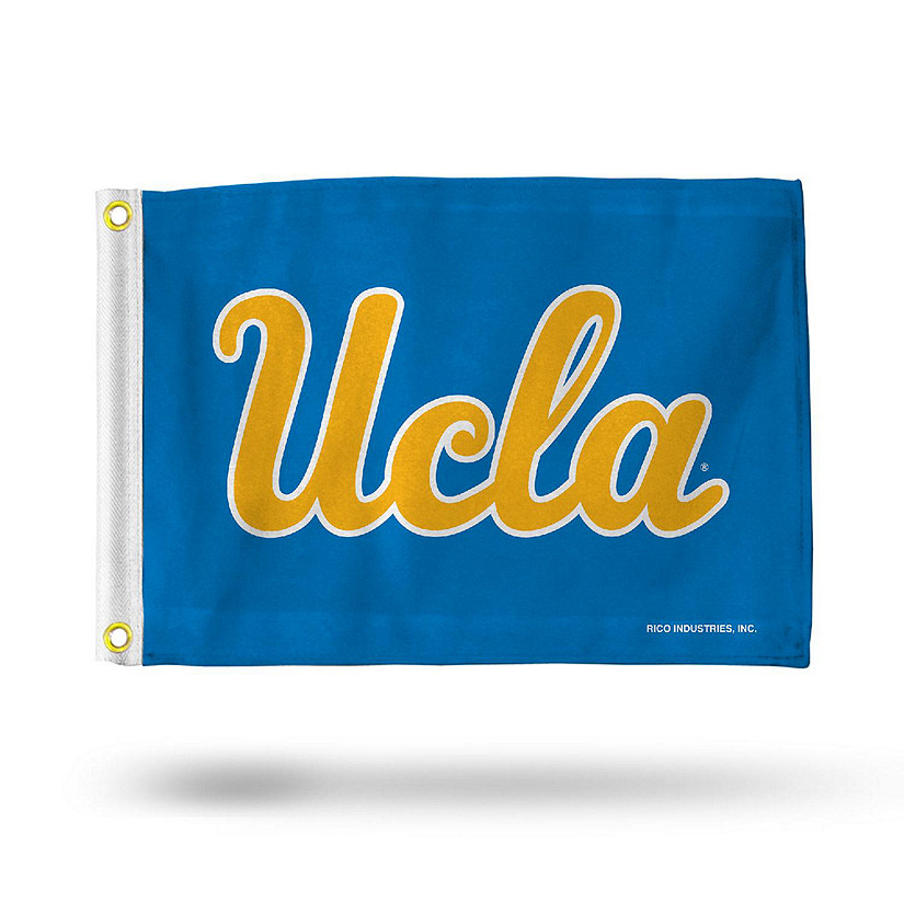 NCAA Rico Industries California-Los Angeles Bruins 12" x 18" Flag - Double Sided - Great for Boat/Golf Cart/Home Image