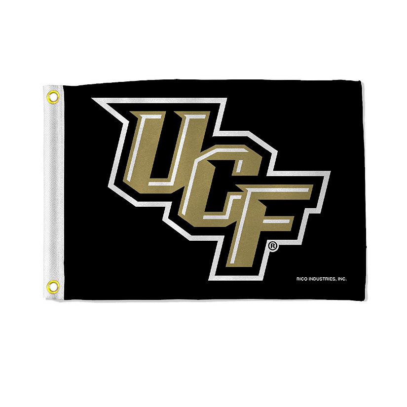 NCAA Rico Industries Central Florida Knights 12" x 18" Flag - Double Sided - Great for Boat/Golf Cart/Home Image