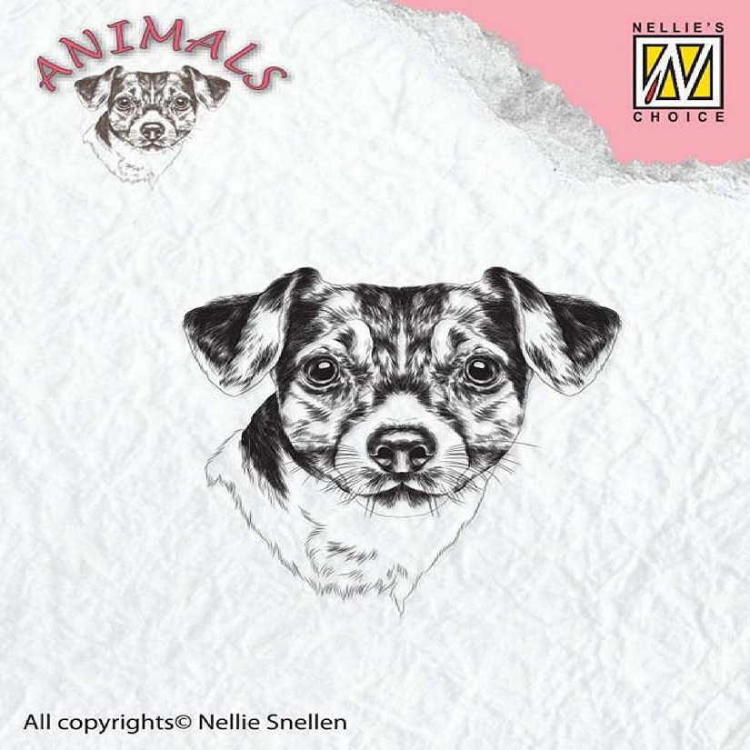 Nellie's Choice Clear Stamp Animals  Dog Image