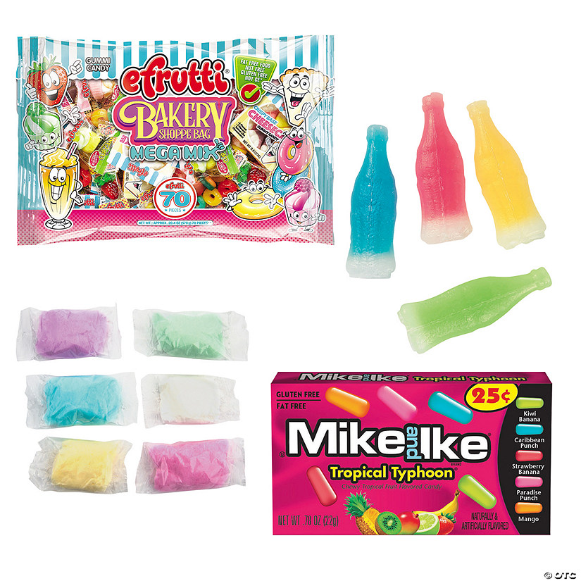 Neon Candy Favor Kit &#8211; 168 Pc.  Image