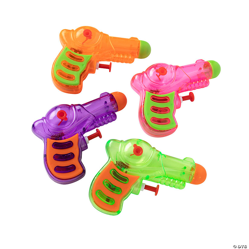 Neon Grip Squirt Guns - 12 Pc. Image