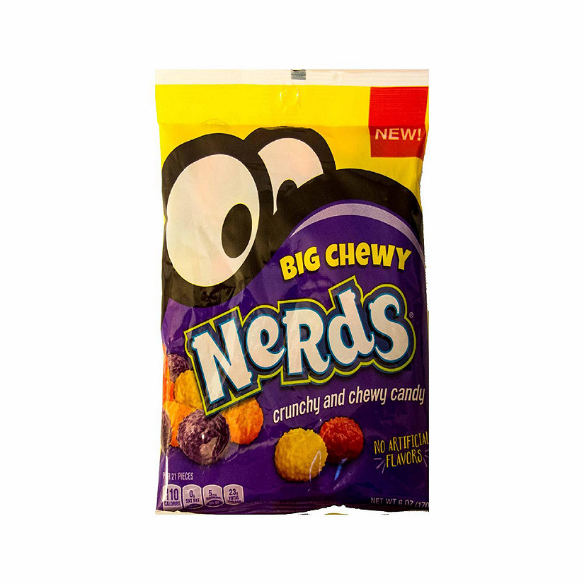 Nerds Big Chewy Crunchy and Chewy Candy 6 oz bag (Case of 12) Image
