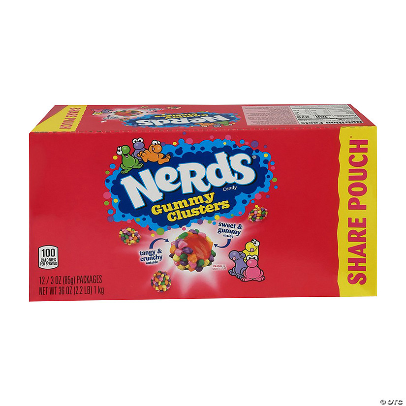 Nerds<sup>&#174;</sup> Gummy Clusters Candy Pouches &#8211; 12 Pc. Image