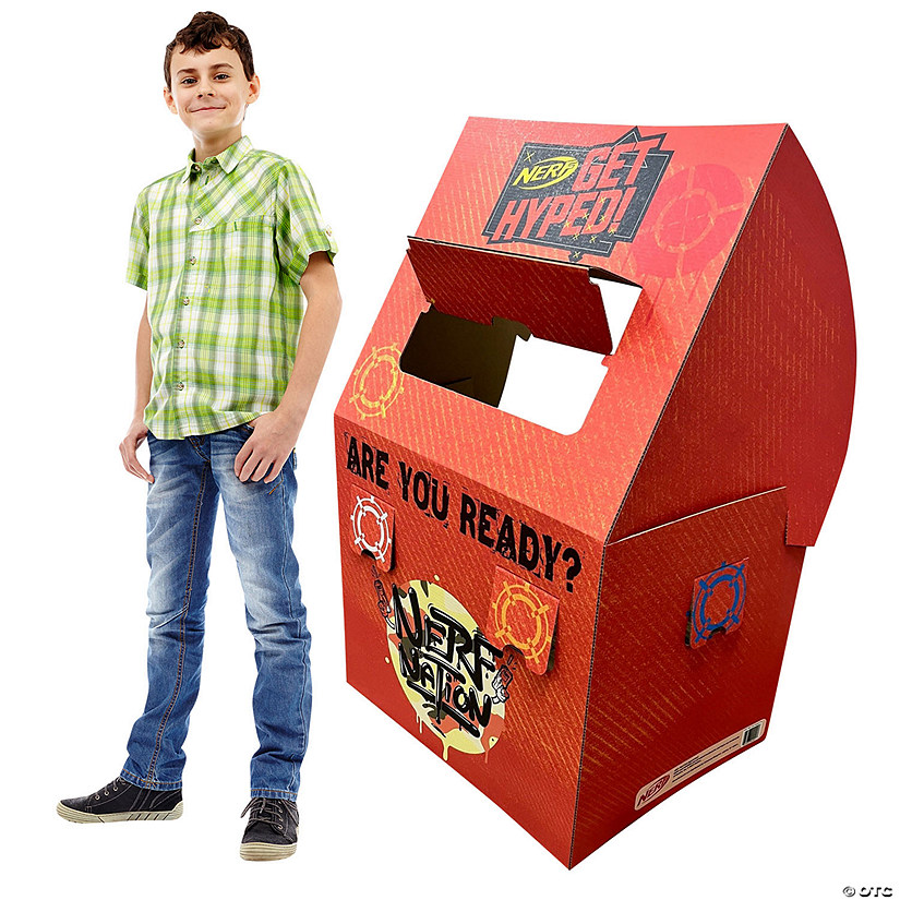 Nerf<sup>&#174;</sup> Get Hyped Fort Cardboard Cutout Stand-Up Image
