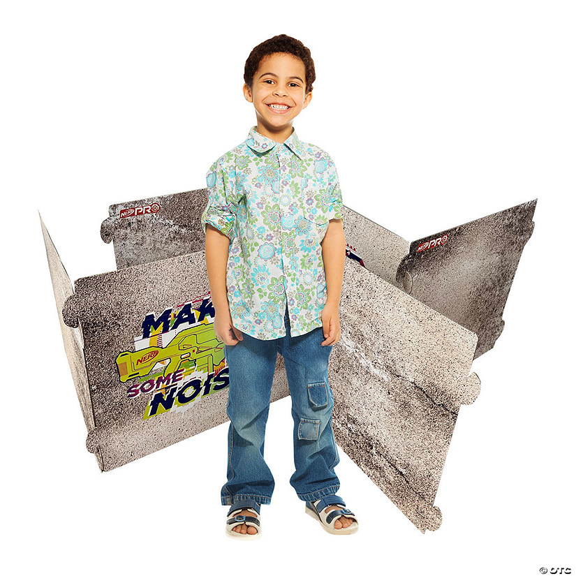 Nerf<sup>&#174;</sup> Stucco Walls Cardboard Cutout Stand-Up Image