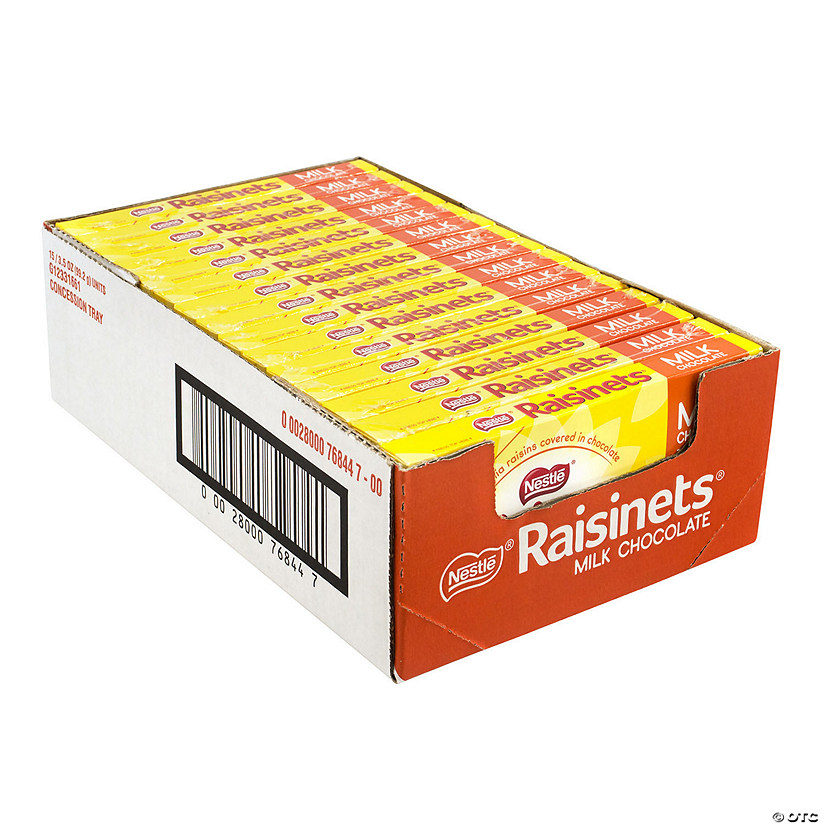 NESTLE Raisinets Boxes, 3.5 oz, 15 Count Image