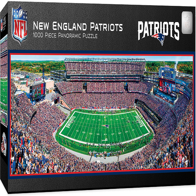 New England Patriots - 1000 Piece Panoramic Jigsaw Puzzle Image