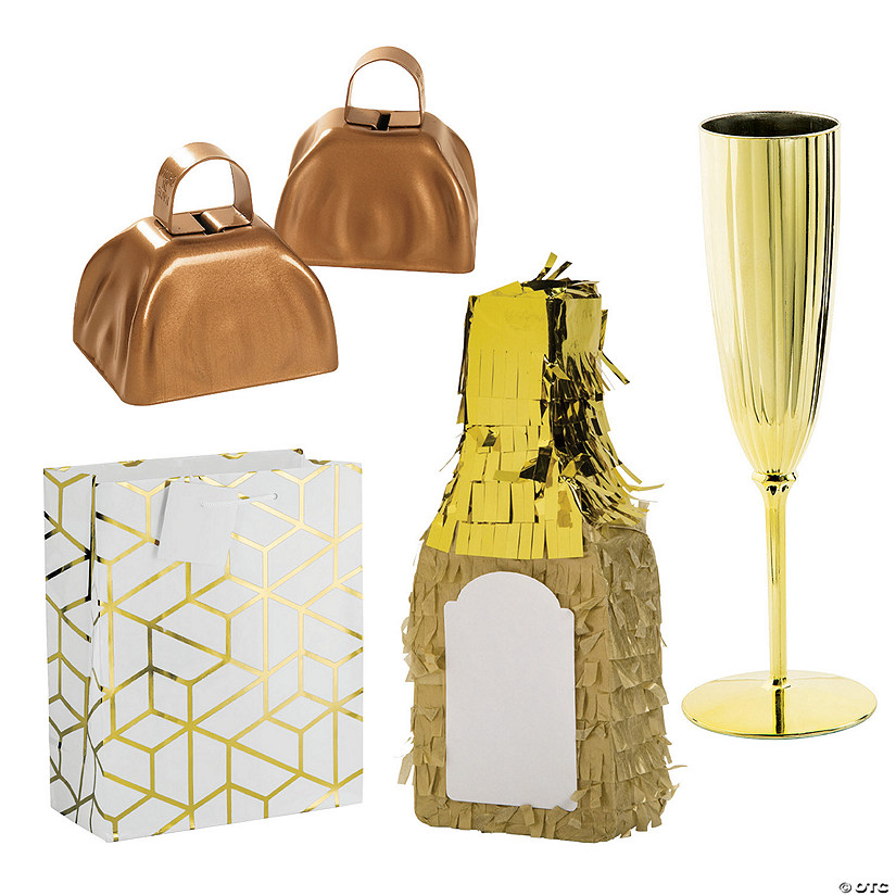 New Year&#8217;s Eve Champagne Cheers Bag Kit for 6 Image