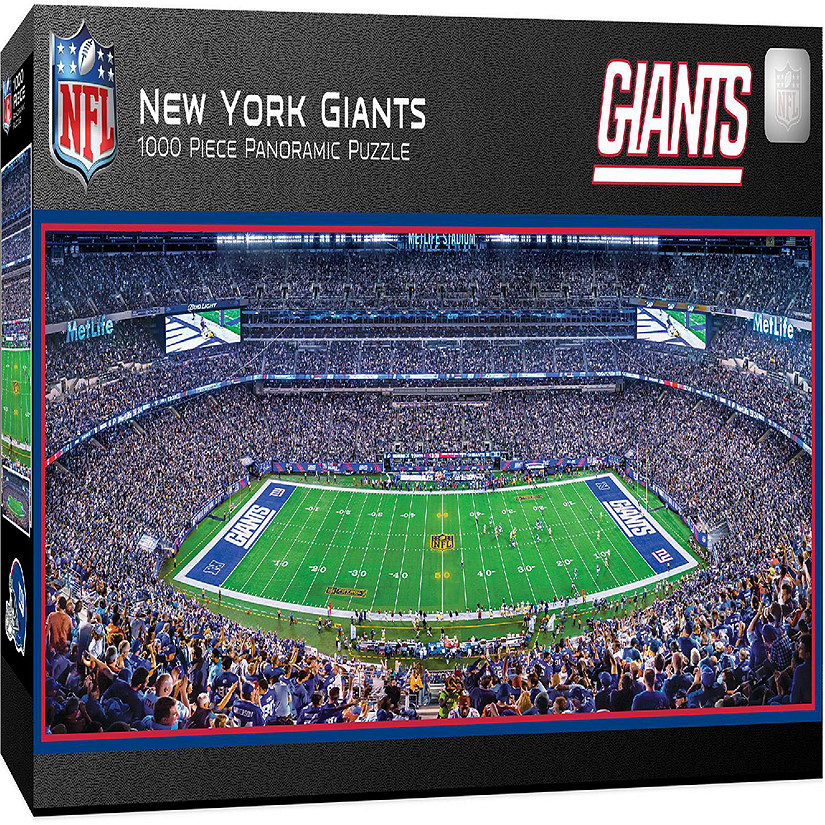 New York Giants - 1000 Piece Panoramic Jigsaw Puzzle Image