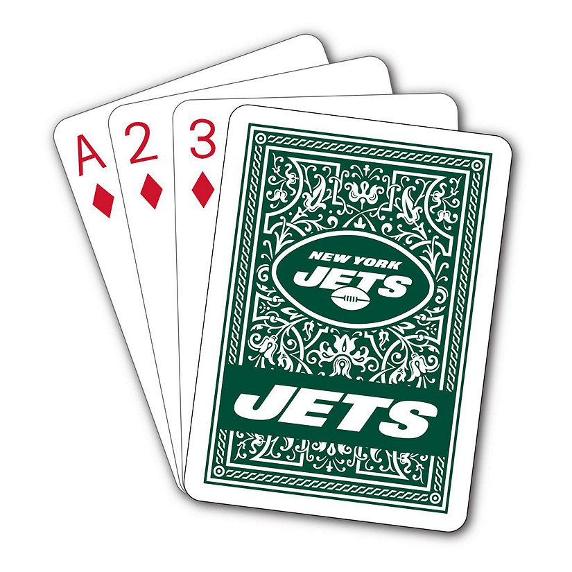 New York Jets NFL Team Playing Cards Image