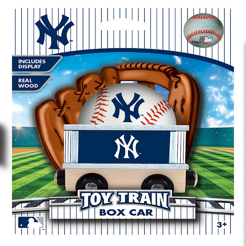 New York Yankees Toy Train Box Car Image
