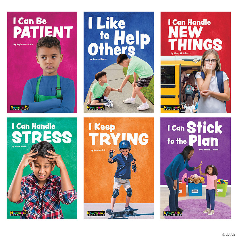 Newmark Learning MySELF Readers: I Can Manage Myself and Set Goals, Small Book 6pack, English Image