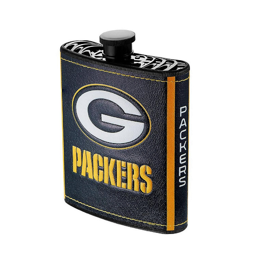 NFL 2pc Flask 7oz. with Funnel Green Bay Packers Image