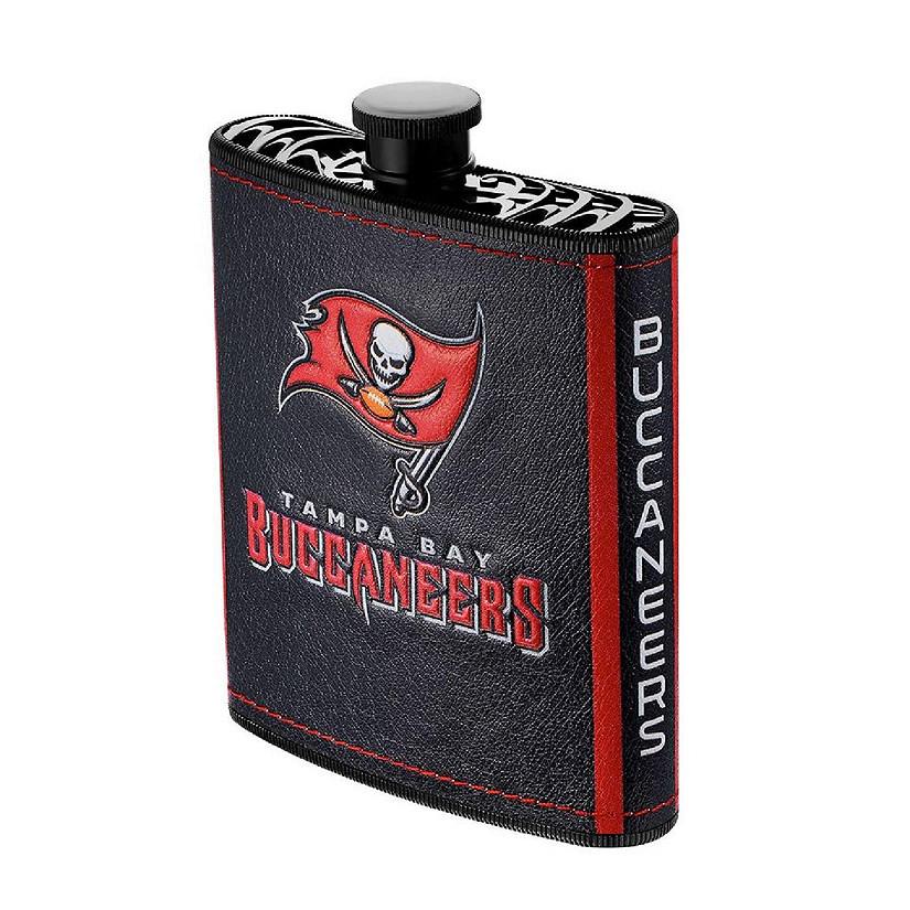 NFL 2pc Flask 7oz. with Funnel Tampa Bay Buccaneers Image