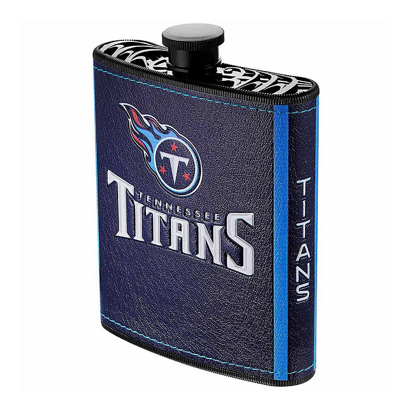 NFL 2pc Flask 7oz. with Funnel Tennessee Titans Image
