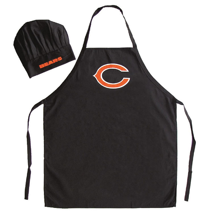 NFL Apron & Chef Hat Combo  - Chicago Bears Image