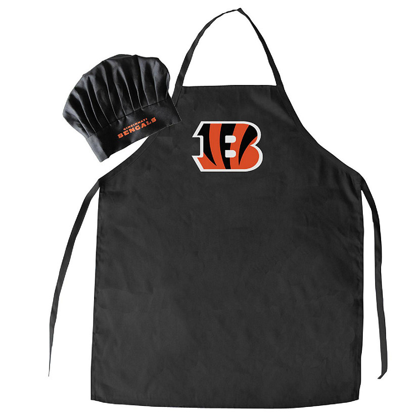 NFL Apron & Chef Hat Combo  - Cincinnati Bengals Image