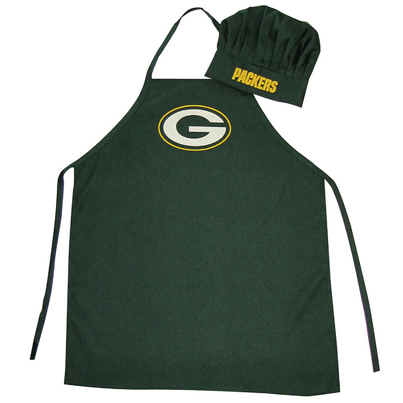 NFL Apron & Chef Hat Combo  - Green Bay Packers Image