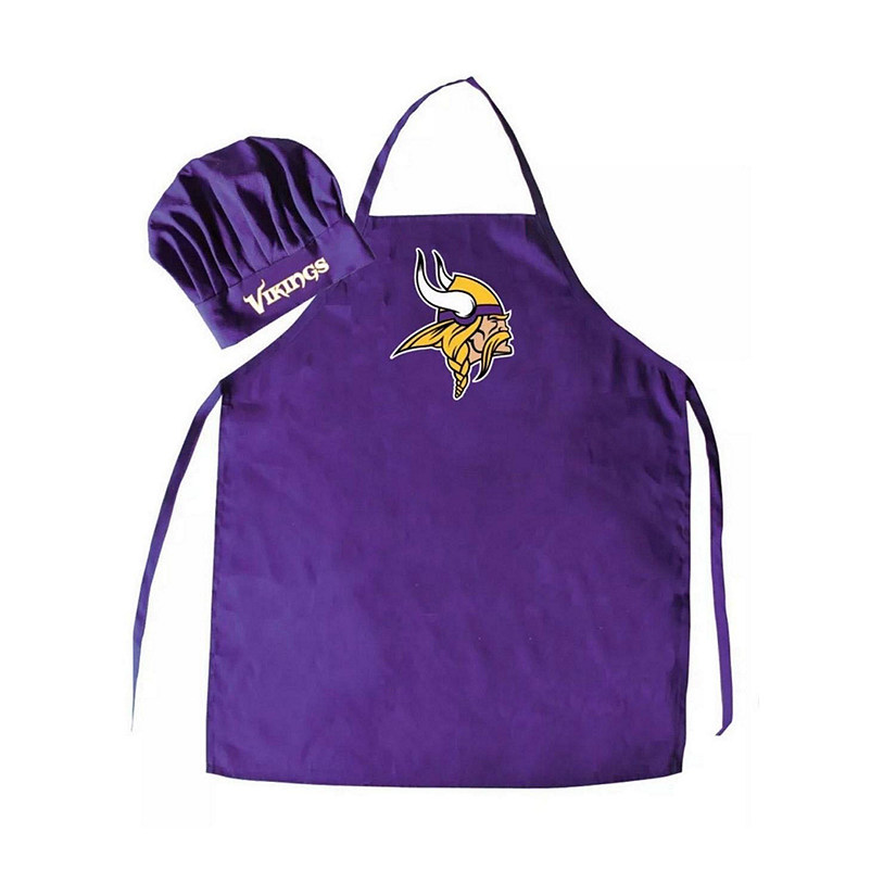 NFL Apron & Chef Hat Combo  - Minnesota Vikings Image