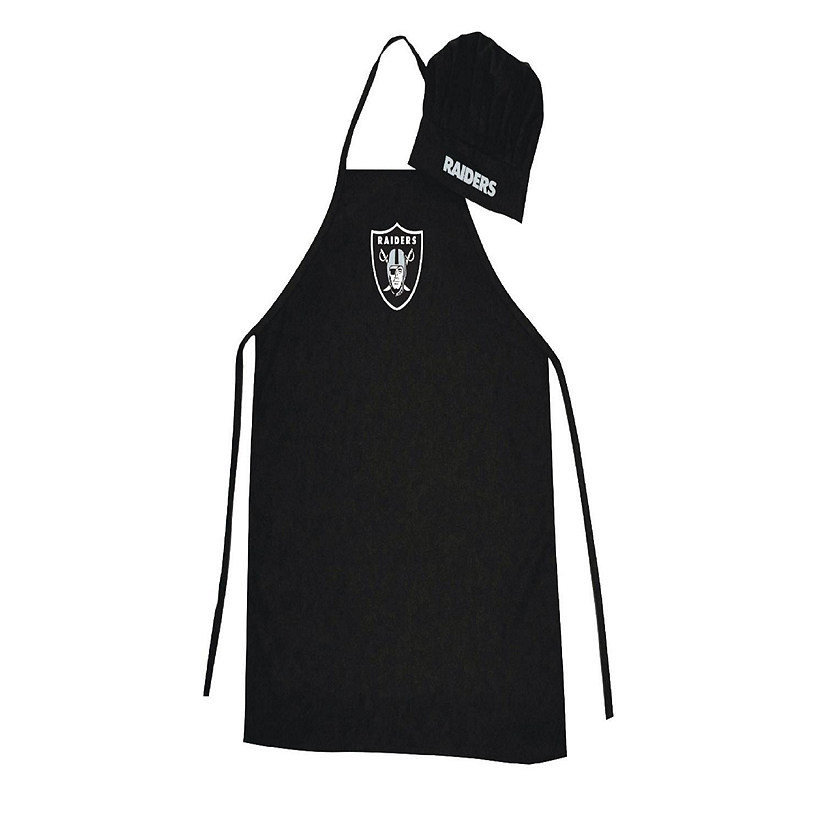 NFL Apron & Chef Hat Combo  - Oakland Raiders Image