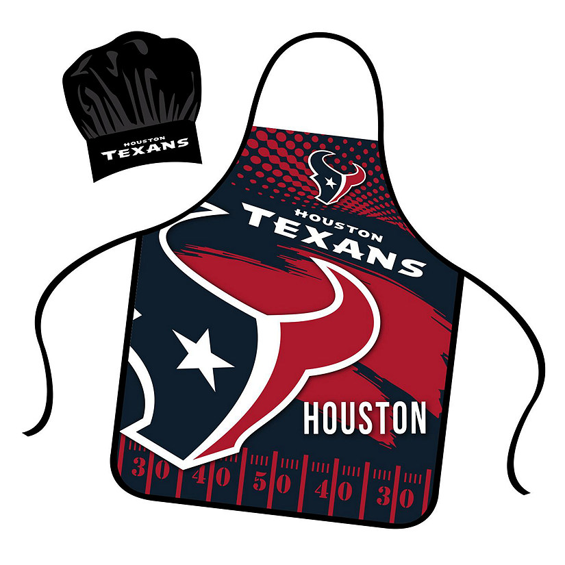 NFL Apron and Chef Hat Set  Houston Texans Image