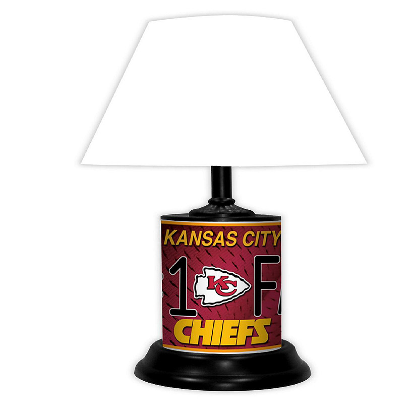 NFL Desk Lamp, Kansas City Chiefs Image