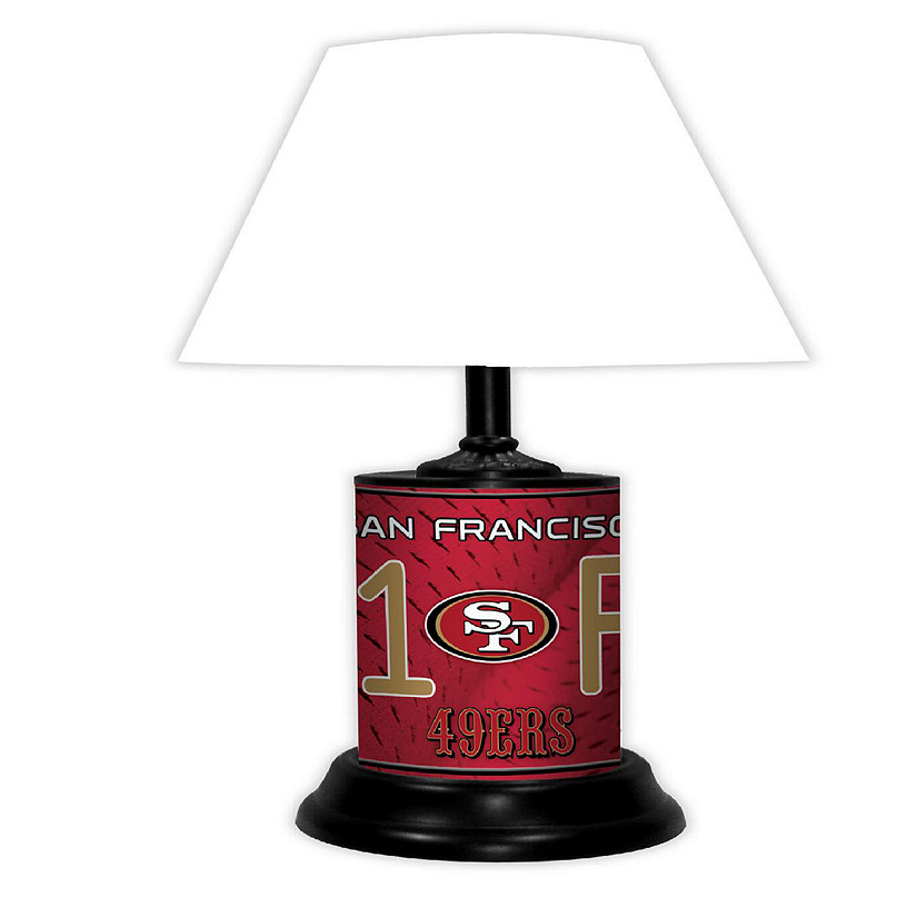 NFL Desk Lamp, San Francisco 49ers Image
