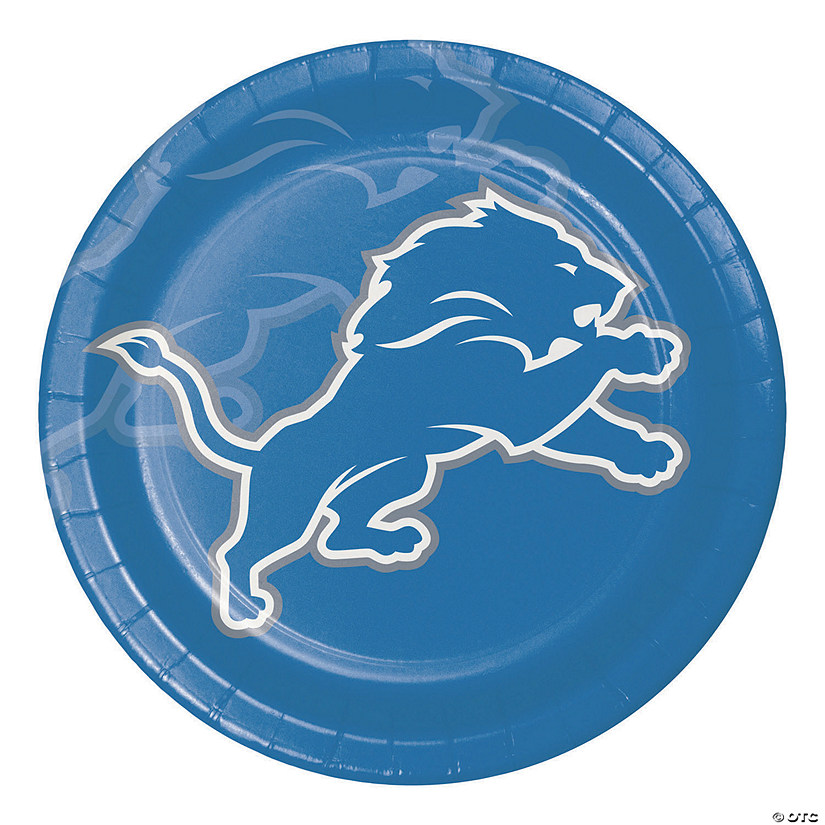 Nfl Detroit Lions Paper Plates - 24 Ct. Image