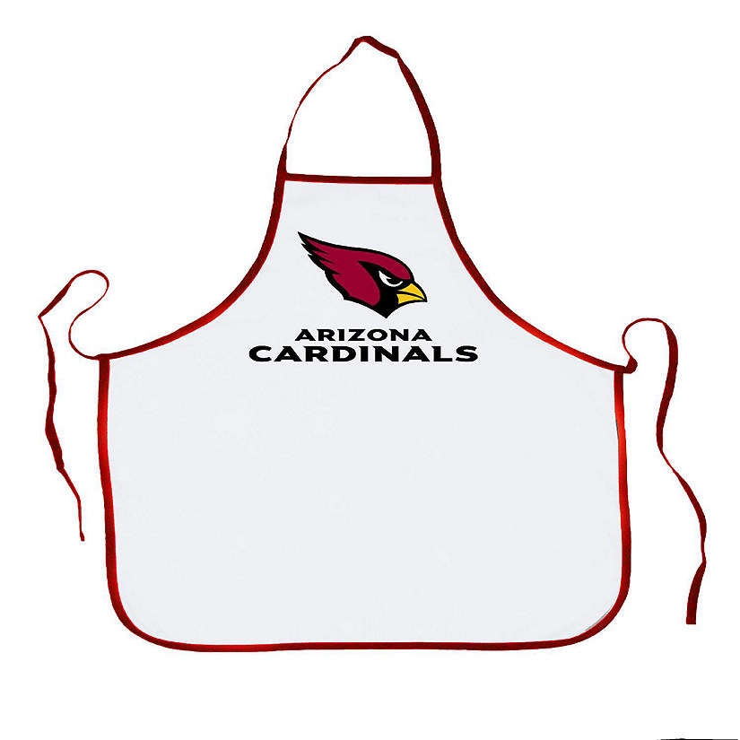 NFL Football Arizona Cardinals Sports Fan BBQ Grilling Apron Red Trim Image