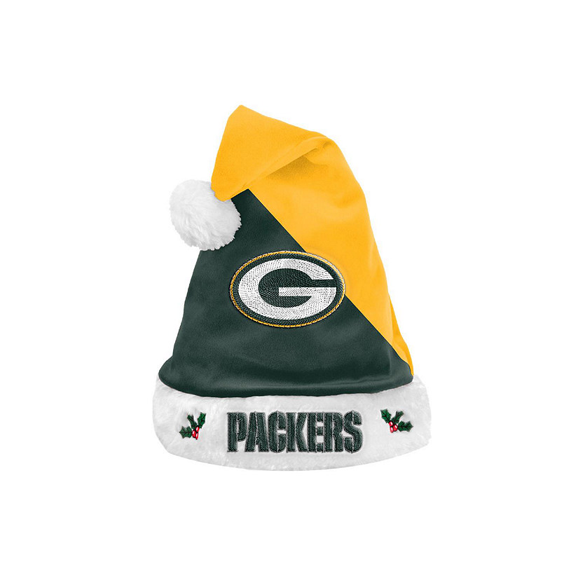 NFL Green Bay Packers Santa Hat , One-size Image