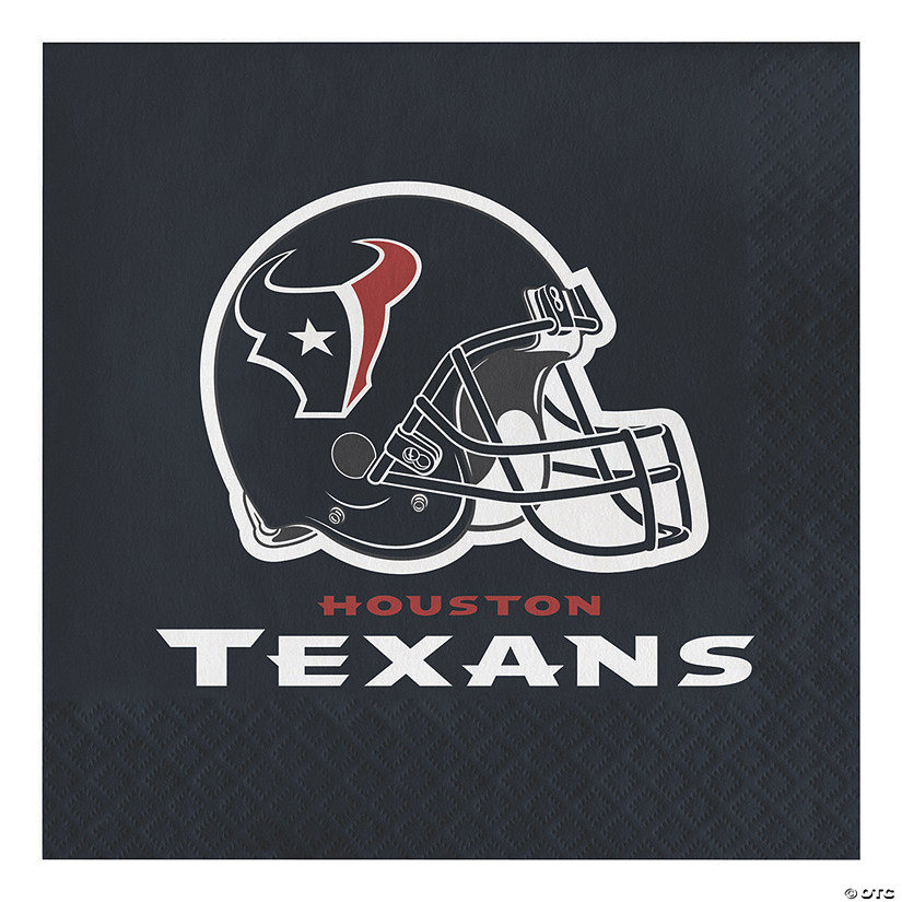 Nfl Houston Texans Napkins 48 Count Image