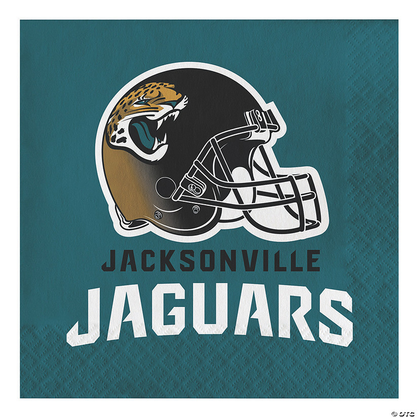 Nfl Jacksonville Jaguars Napkins 48 Count Image