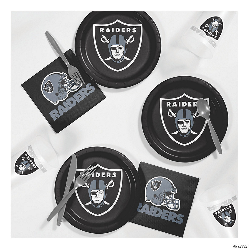 Nfl Las Vegas Raiders Tailgating Kit  For 8 Guests Image