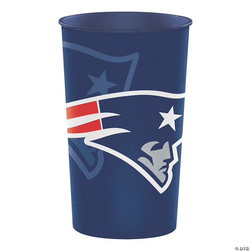 Nfl New England Patriots Souvenir Plastic Cups - 8 Ct. Image