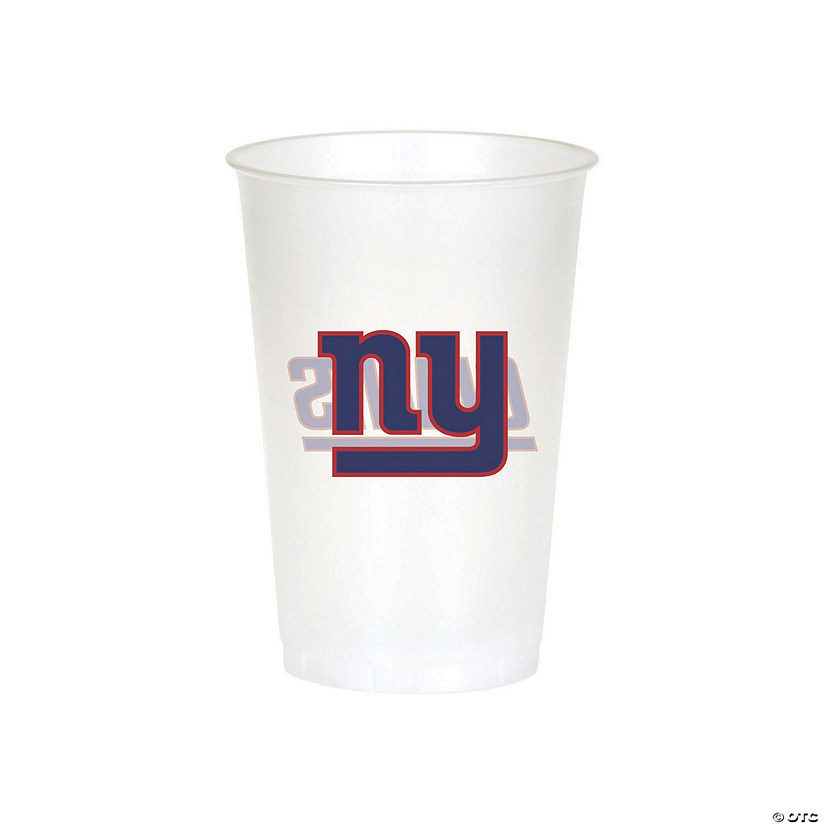 Nfl New York Giants Plastic Cups - 24 Ct. Image