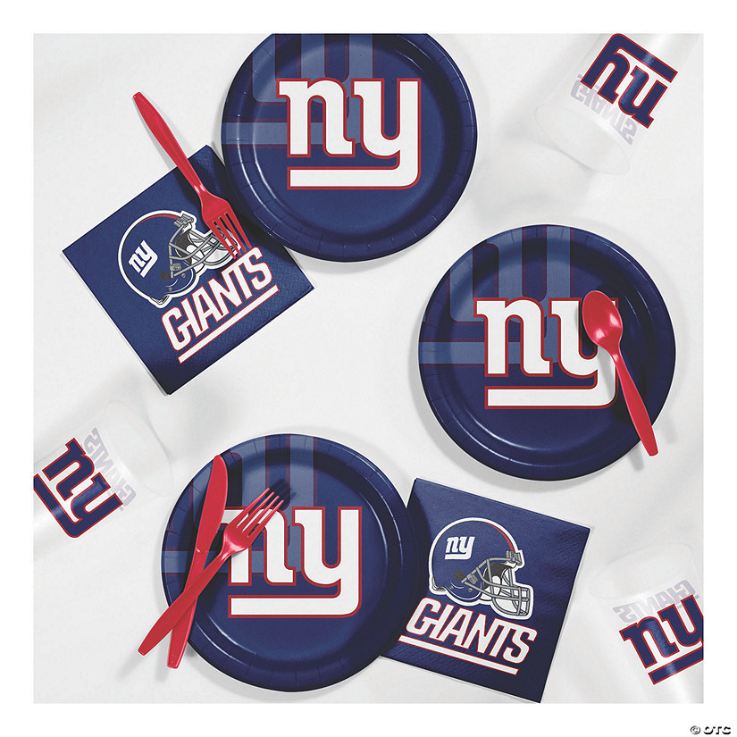Nfl New York Giants Tailgating Kit  For 8 Guests Image