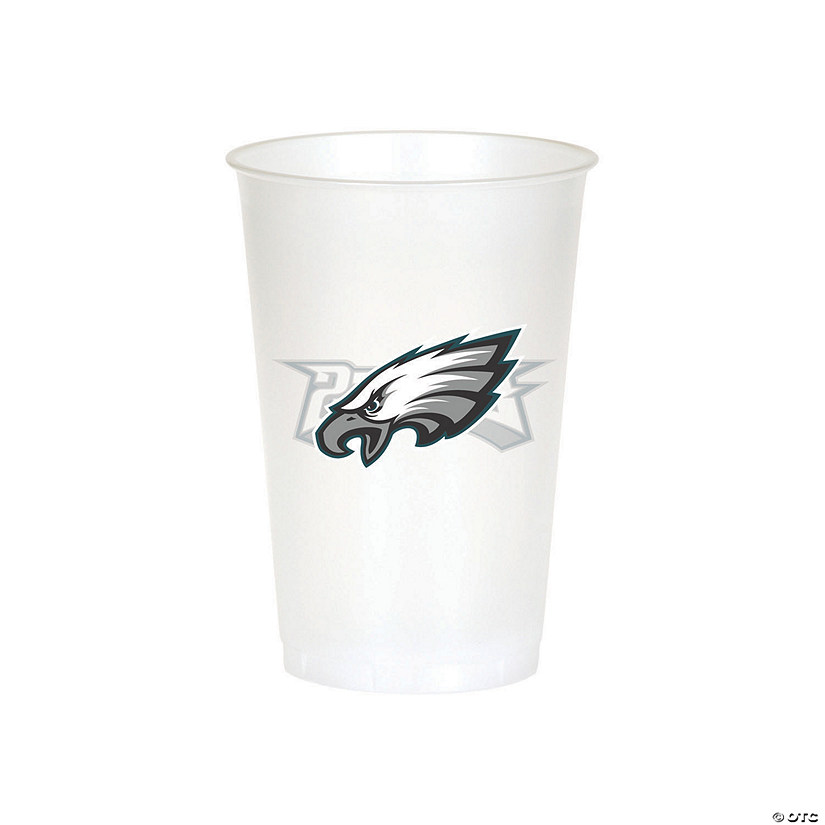 Nfl Philadelphia Eagles Plastic Cups - 24 Ct. Image