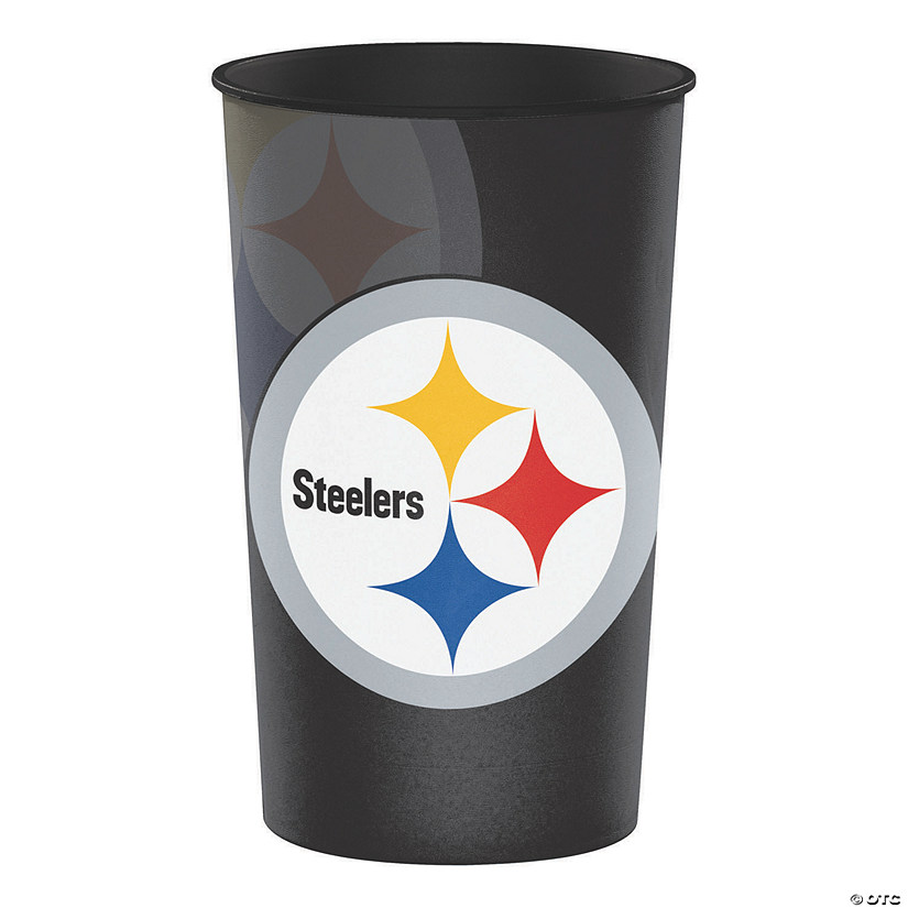 Nfl Pittsburgh Steelers Souvenir Plastic Cups - 8 Ct. Image