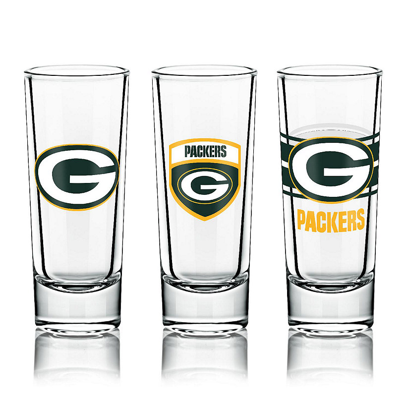 NFL Shot Glasses 6 Pack Set - Green Bay Packers Image