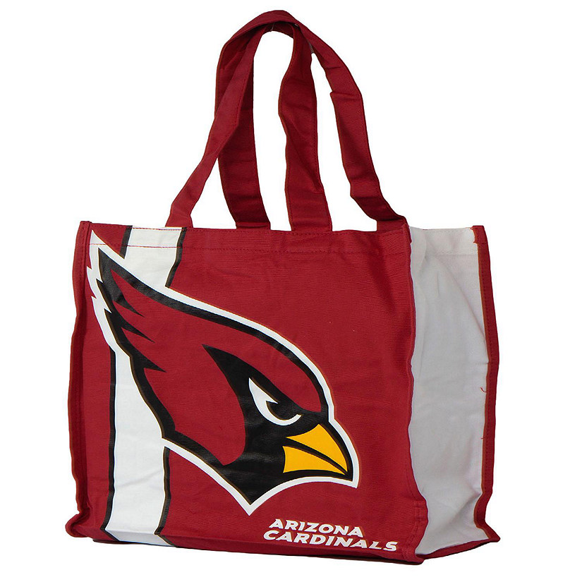 NFL Team Logo Reusable  Arizona Cardinals Grocery Tote Shopping Bag Image