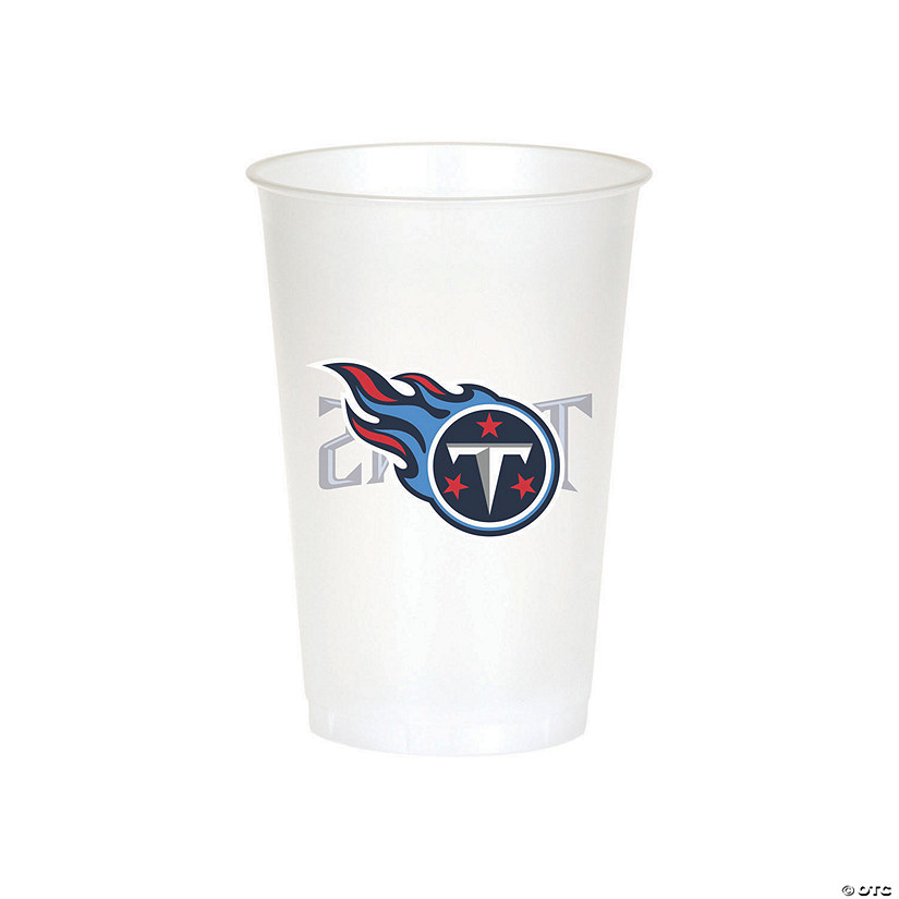 Nfl Tennessee Titans Plastic Cups - 24 Ct. Image