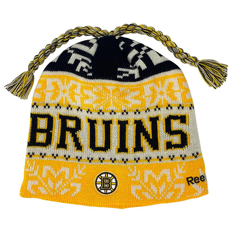 NHL Beanie - Boston Bruins, Multicolor Braid Image