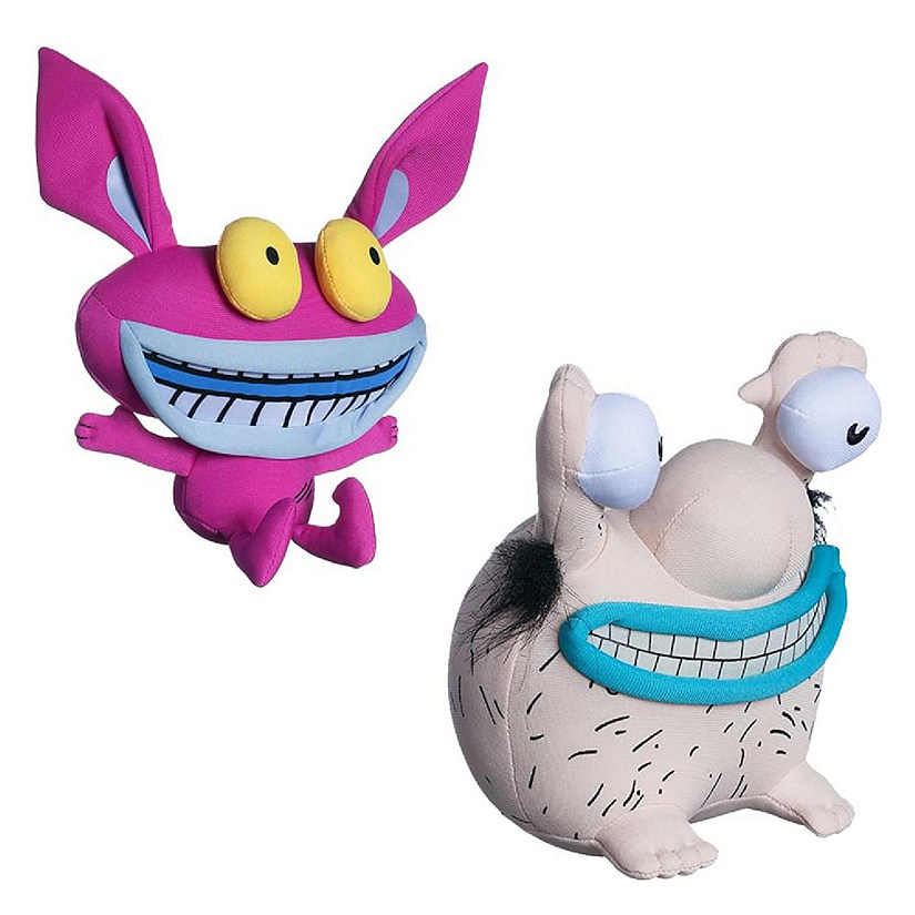 Nickelodeon Nick Toons Aaahh!!! Real Monsters Plush Set: Ickis & Krumm Image