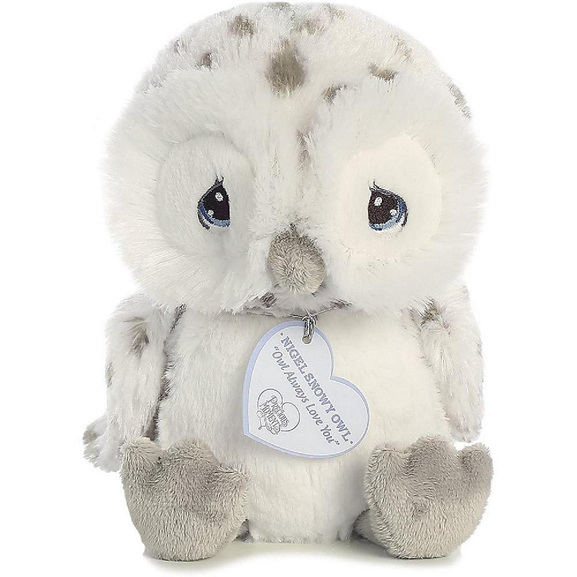 Nigel Snow Owl 8 inch - Baby Stuffed Animal by Precious Moments (15712) Image